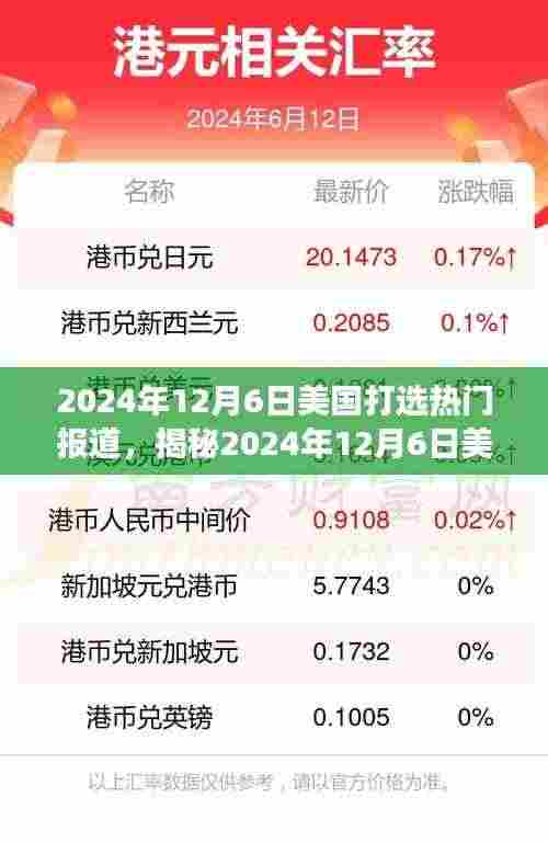 揭秘，2024年12月6日美国大选热门报道深度解析与未来走向预测（小红书体）
