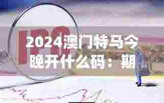 2024澳门特马今晚开什么码:期待更多惊喜和刺激的赛事活动
