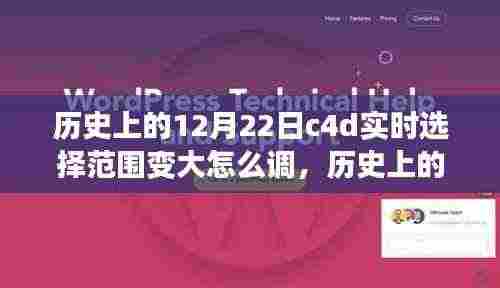 历史上的12月22日C4D实时选择范围调整技巧深度解析与操作指南
