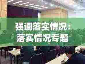 强调落实情况:落实情况专题报告