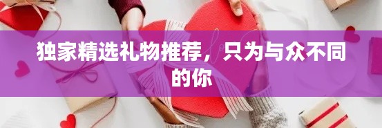 独家精选礼物推荐,只为与众不同的你