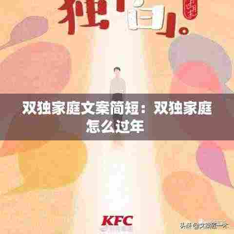 双独家庭文案简短:双独家庭怎么过年