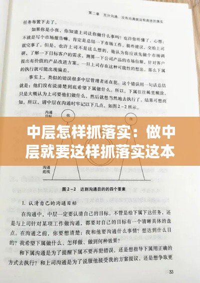 中层怎样抓落实:做中层就要这样抓落实这本书的总结