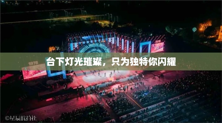 台下灯光璀璨，只为独特你闪耀