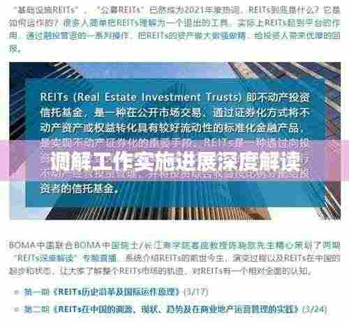 调解工作实施进展深度解读