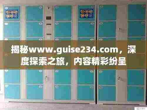 揭秘www.guise234.com,深度探索之旅,内容精彩纷呈