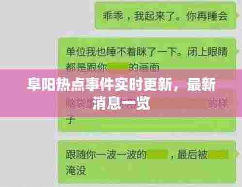 阜阳热点事件实时更新,最新消息一览