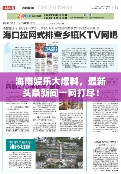 海南娱乐大爆料,最新头条新闻一网打尽!