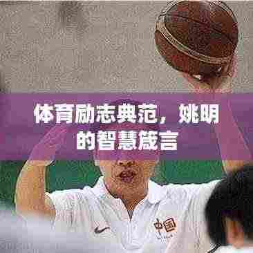 体育励志典范，姚明的智慧箴言