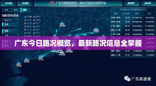 广东今日路况概览,最新路况信息全掌握
