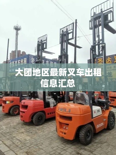 大团地区最新叉车出租信息汇总