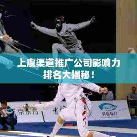 上虞渠道推广公司影响力排名大揭秘!